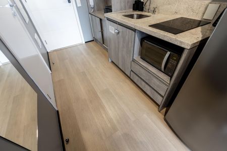 Studio para alugar com 26m², 1 quarto e sem vaga Studio para alugar com 26m², 1 quarto e sem vagaCozinha