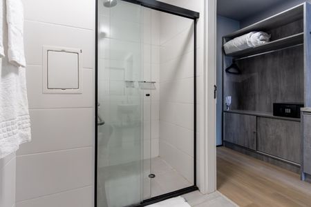 Studio para alugar com 26m², 1 quarto e sem vaga Studio para alugar com 26m², 1 quarto e sem vagaBanheiro