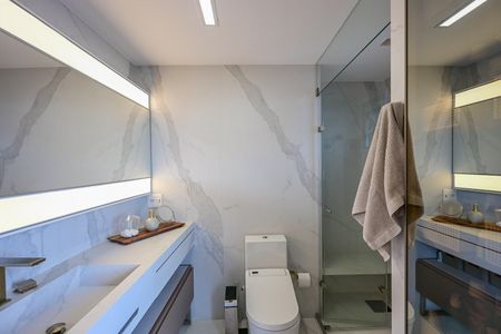 Apartamento à venda com 128m², 2 quartos e 4 vagasBanheiro Suíte 2
