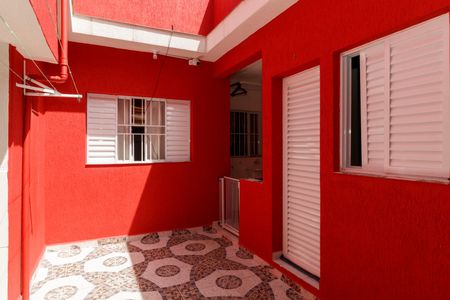 Casa para alugar com 50m², 1 quarto e sem vagaFachada interna