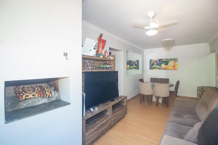 Sala de apartamento à venda com 3 quartos, 81m² em Nonoai, Porto Alegre