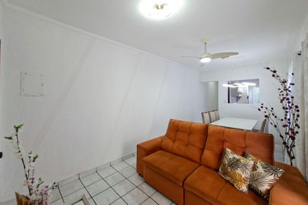 Sala de apartamento para alugar com 2 quartos, 78m² em Boqueirão, Praia Grande