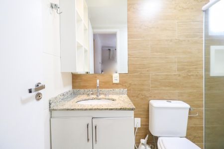 Apartamento para alugar com 128m², 3 quartos e 3 vagas Apartamento para alugar com 128m², 3 quartos e 3 vagasBanheiro da Suíte 1