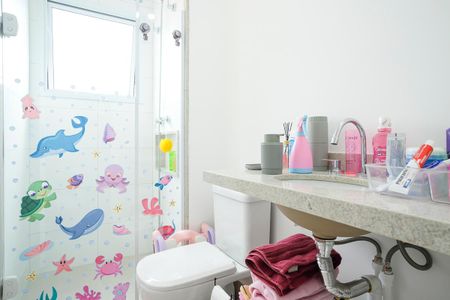 Apartamento à venda com 86m², 2 quartos e 2 vagasBanheiro da suíte 2