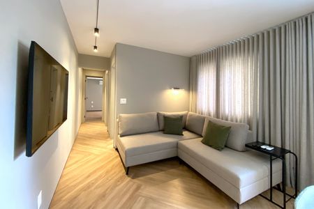Sala de apartamento à venda com 2 quartos, 60m² em Gutierrez, Belo Horizonte