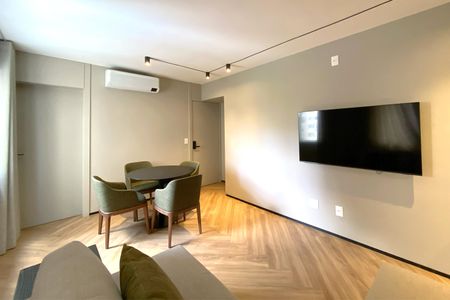 Sala de apartamento à venda com 2 quartos, 60m² em Gutierrez, Belo Horizonte