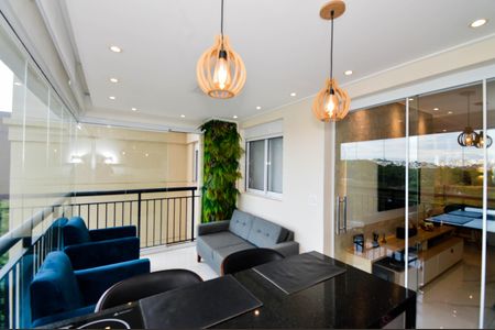 Varanda da Sala de apartamento à venda com 2 quartos, 68m² em Jardim Flor da Montanha, Guarulhos