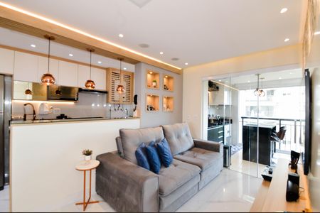 Sala de apartamento à venda com 2 quartos, 68m² em Jardim Flor da Montanha, Guarulhos