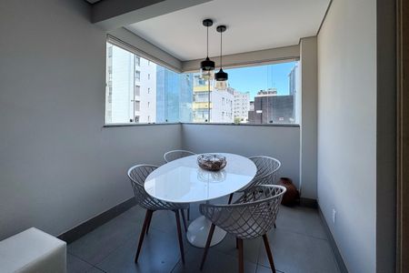 Varanda da Sala de apartamento à venda com 3 quartos, 130m² em Cruzeiro, Belo Horizonte