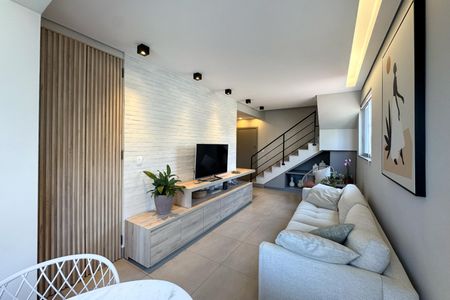 Sala de apartamento à venda com 3 quartos, 130m² em Cruzeiro, Belo Horizonte