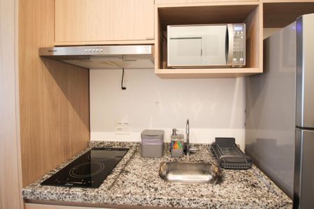 Studio à venda com 26m², 1 quarto e sem vagaCozinha
