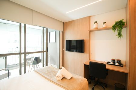 Suíte  de kitnet/studio à venda com 1 quarto, 26m² em Indianópolis, São Paulo
