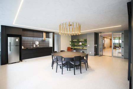 Studio à venda com 26m², 1 quarto e sem vagaÁrea comum - Salão de festas