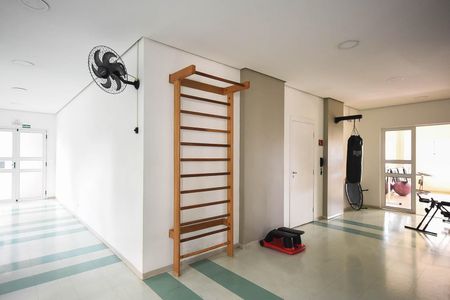 Apartamento para alugar com 55m², 2 quartos e 1 vaga Apartamento para alugar com 55m², 2 quartos e 1 vagaSala de Ginástica