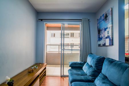 Sala de apartamento à venda com 2 quartos, 50m² em Jardim Monte Libano, Santo André