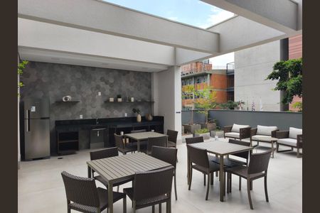 Apartamento para alugar com 31m², 1 quarto e sem vagaÁrea Gourmet