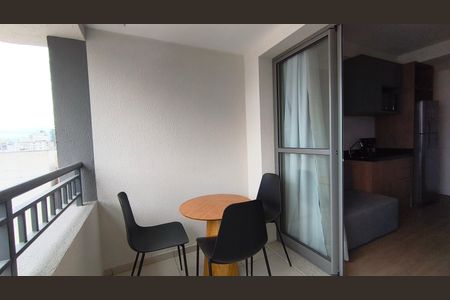 Apartamento para alugar com 31m², 1 quarto e sem vagaVaranda