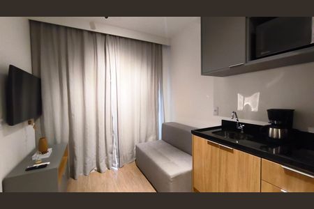 Sala de apartamento à venda com 1 quarto, 31m² em Vila Mariana, São Paulo