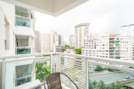 Apartamento à venda com 47m², 1 quarto e 1 vagaVaranda