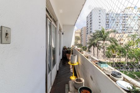 Varanda de apartamento à venda com 3 quartos, 129m² em Santa Cecilia, São Paulo