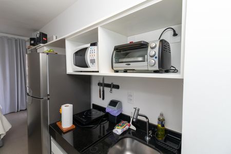 Studio à venda com 32m², 1 quarto e sem vagaCozinha