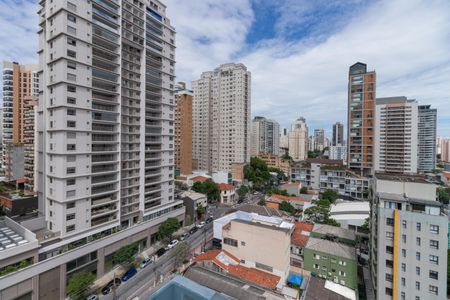 Studio à venda com 32m², 1 quarto e sem vagaVista da Varanda do Studio