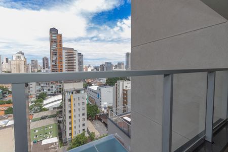 Varanda do Studio de kitnet/studio à venda com 1 quarto, 32m² em Pompeia, São Paulo
