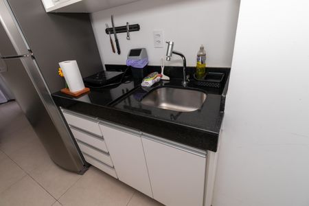 Studio à venda com 32m², 1 quarto e sem vagaCozinha