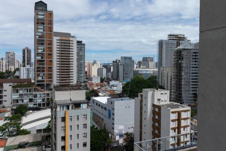 Vista da Varanda do Studio de kitnet/studio à venda com 1 quarto, 32m² em Pompeia, São Paulo