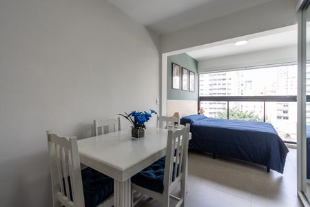 Studio à venda com 25m², 1 quarto e sem vagaSala