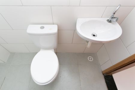 Apartamento para alugar com 25m², 1 quarto e sem vaga Apartamento para alugar com 25m², 1 quarto e sem vagaBanheiro - Detalhe