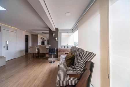 Varanda da Sala de apartamento à venda com 2 quartos, 87m² em Vila Homero Thon, Santo André