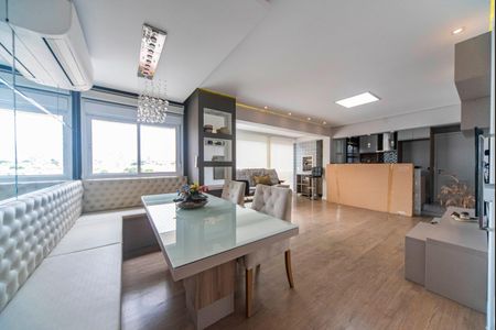 Sala de apartamento à venda com 2 quartos, 87m² em Vila Homero Thon, Santo André