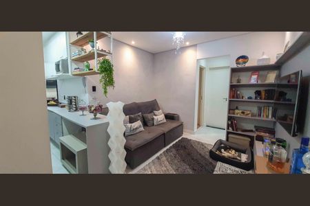 Sala de apartamento à venda com 1 quarto, 59m² em Padroeira, Osasco
