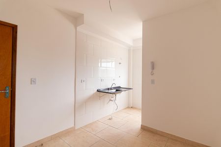 Sala/Cozinha/Área de Serviço  de apartamento à venda com 2 quartos, 40m² em Jardim Nordeste, São Paulo