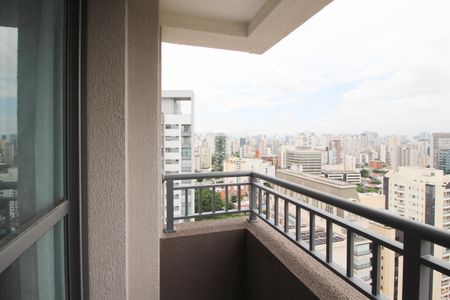 Varanda de apartamento à venda com 1 quarto, 40m² em Vila Nova Conceição, São Paulo