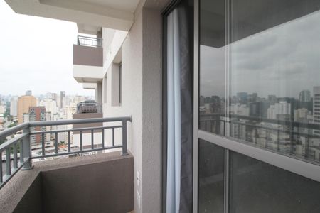 Varanda de apartamento à venda com 1 quarto, 40m² em Vila Nova Conceição, São Paulo
