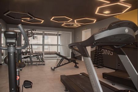 Apartamento para alugar com 34m², 1 quarto e sem vagaÁrea comum - Academia (cobertura)