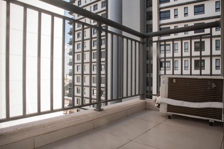 Varanda de apartamento à venda com 1 quarto, 34m² em Vila Clementino, São Paulo