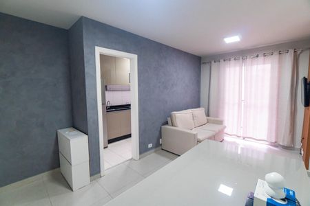 Sala de apartamento para alugar com 2 quartos, 56m² em Vila Guarani (zona Sul), São Paulo