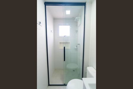 Banheiro da Suíte de apartamento para alugar com 2 quartos, 56m² em Vila Guarani (zona Sul), São Paulo