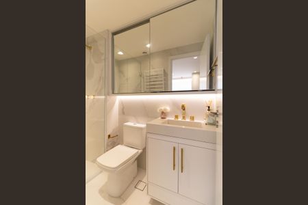 Apartamento à venda com 55m², 2 quartos e 1 vagaBanheiro da Suíte