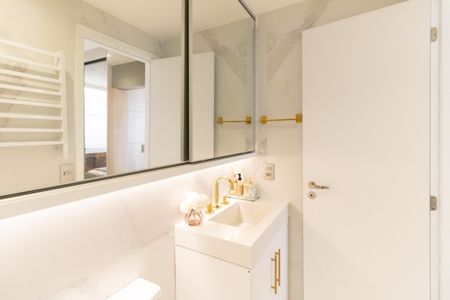 Apartamento à venda com 55m², 2 quartos e 1 vagaBanheiro da Suíte