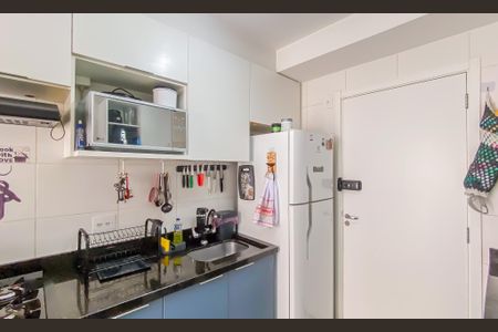 Sala + Cozinha de apartamento à venda com 1 quarto, 28m² em Vila Penteado, São Paulo