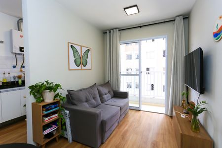Sala de apartamento à venda com 2 quartos, 37m² em Paraíso do Morumbi, São Paulo