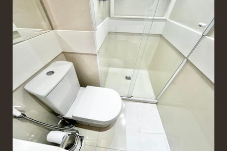 Apartamento para alugar com 133m², 3 quartos e 2 vagasBanheiro da Suíte 1