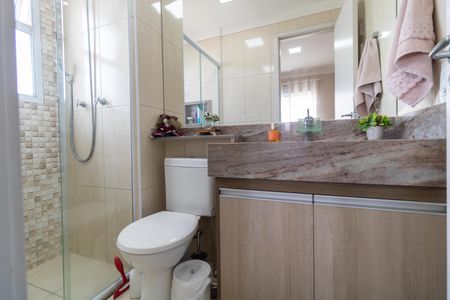 Apartamento à venda com 80m², 3 quartos e 2 vagasBanheiro da Suíte