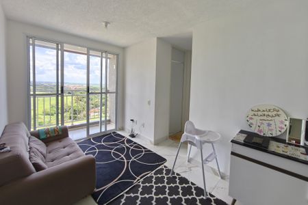 Sala de apartamento à venda com 2 quartos, 47m² em Jardim das Cerejeiras, Campinas