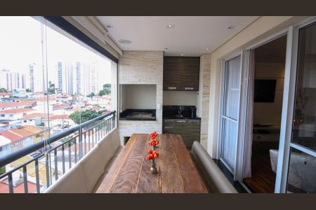 Varanda  de apartamento à venda com 3 quartos, 120m² em Vila Prudente, São Paulo