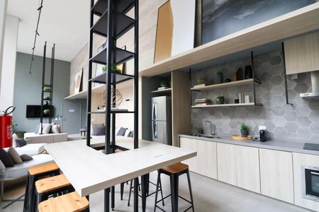 Studio para alugar com 25m², 1 quarto e sem vagaÁrea comum - Salão de festas